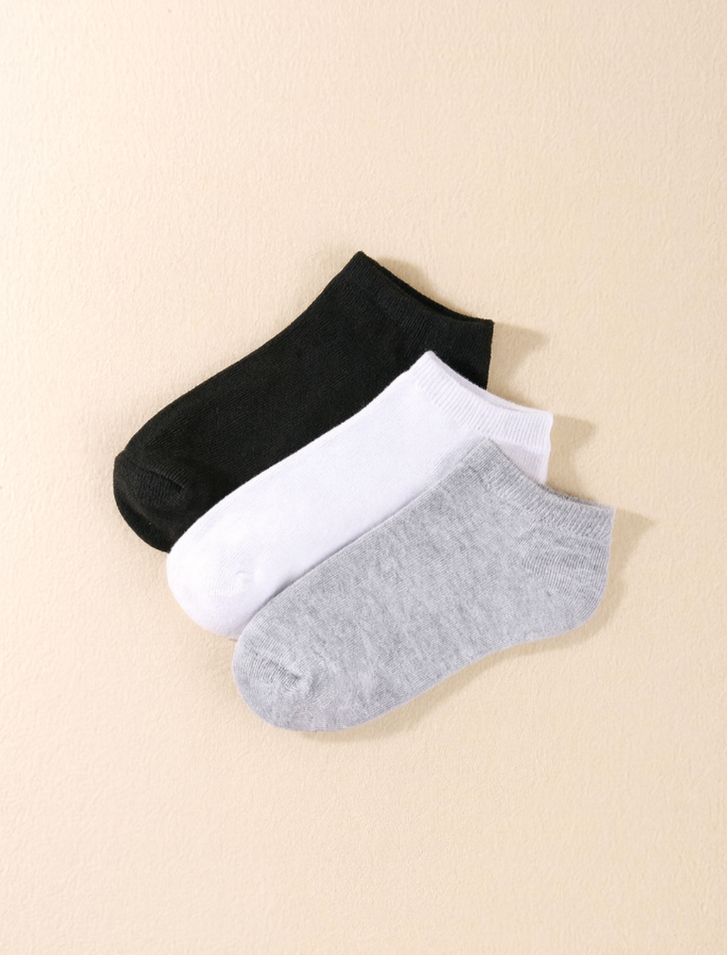Chaussettes unicolores