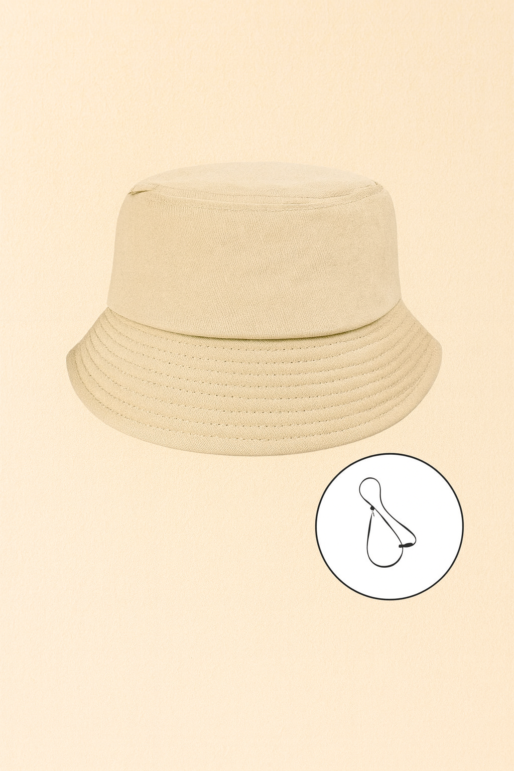 Chapeau de seau de type "Bob"